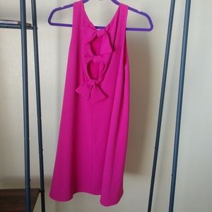 Charles Henry pink dress, bows on back